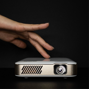 K7x Portable Projector showing smaller than hand
