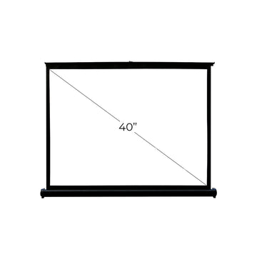 40" & 50" Tabletop Portable Projector Screen