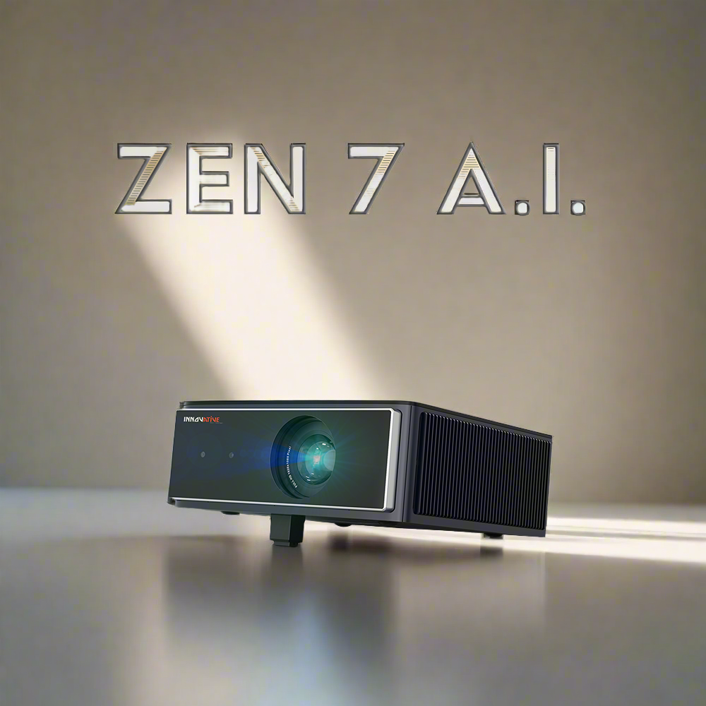 Super Short Throw Home & Business Smart Projector - INNOVATIVE ZEN 7 (Gen 1)