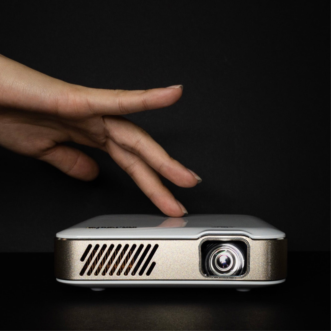 K7x Portable Projector showing smaller than hand