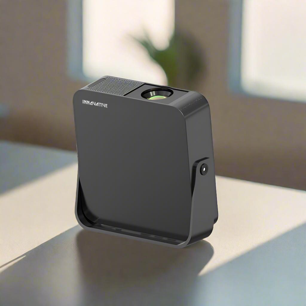 Movie Projector iPad Size, Electric Focus & Smart- INNOVATIVE SkyBeam Gen 2
