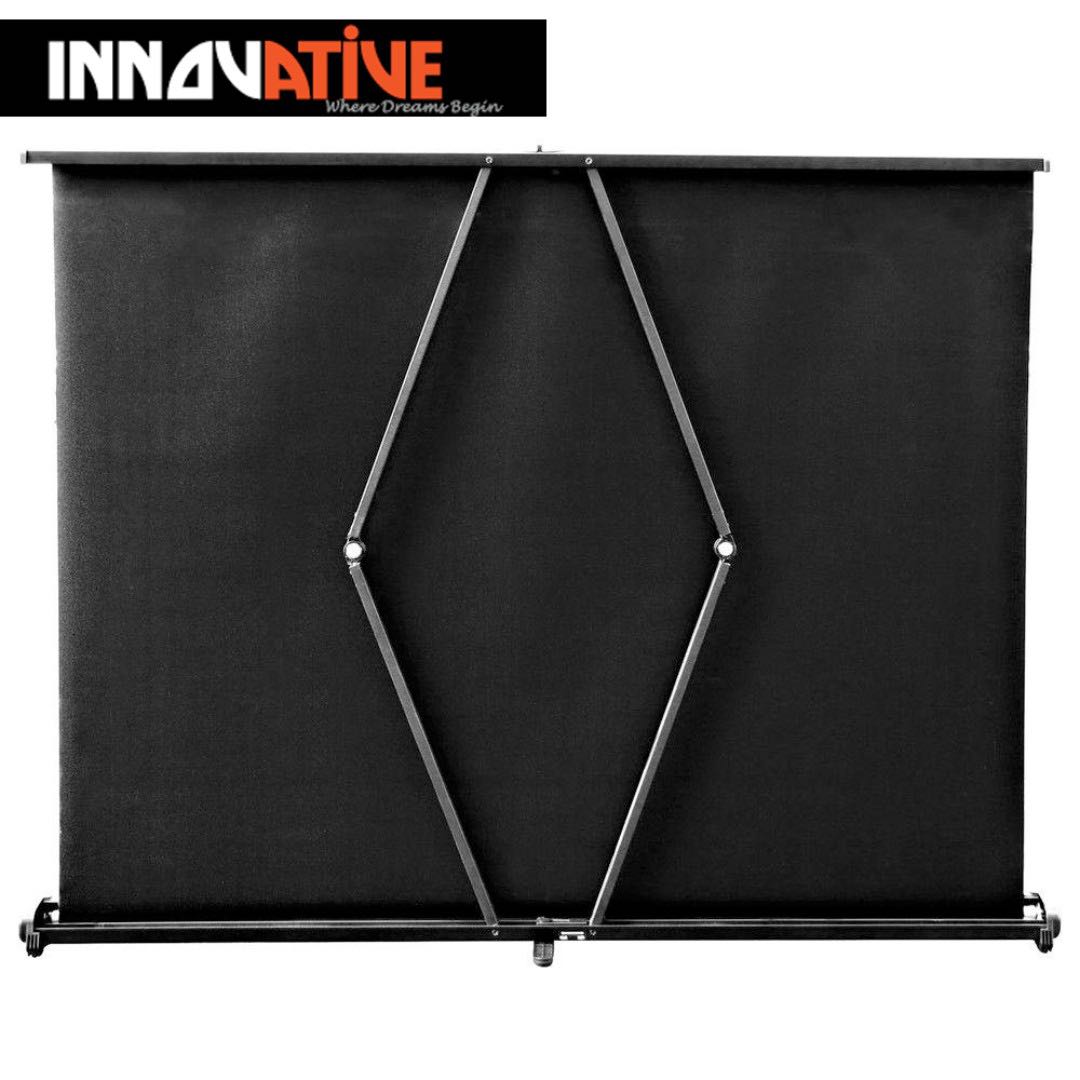 Tabletop Portable Projector Screen, 40" & 50" for Floor and Table