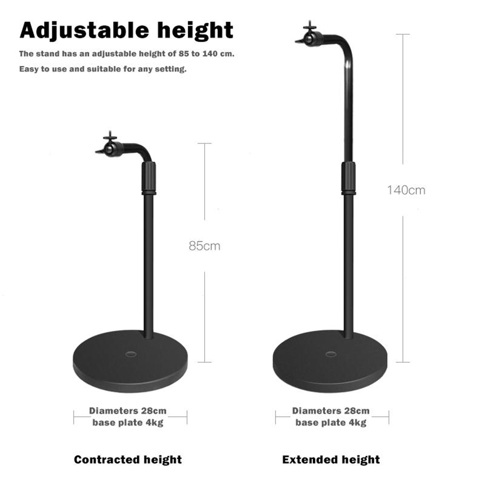 Projector Curve Stand - Adjustable Height - 85cm up to 140cm