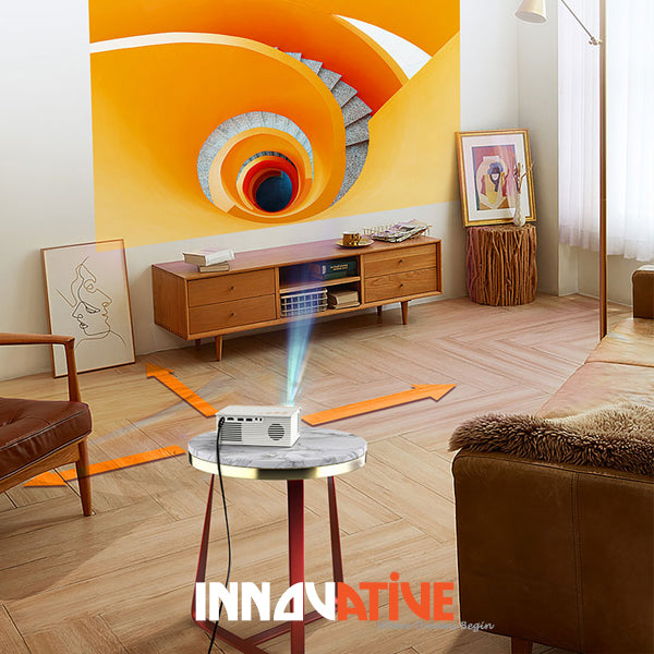 ZEN 5 INOVATIF Proyektor Cerdas Rumah &amp; Bisnis Super Short Throw